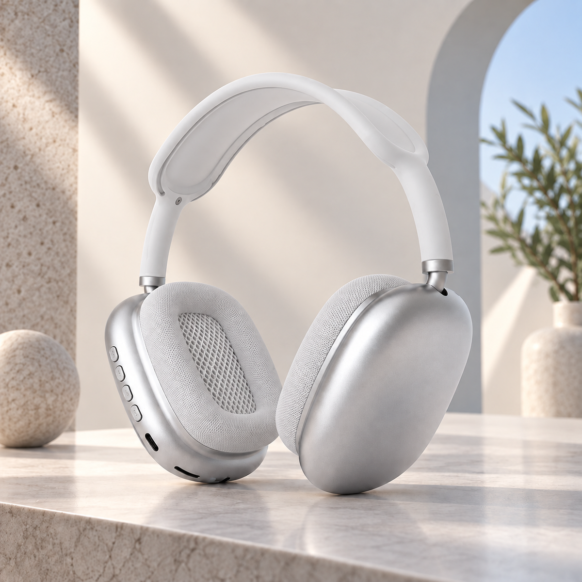 Wireless Bluetooth Headphones Noise Cancelling 40hr Over Ear