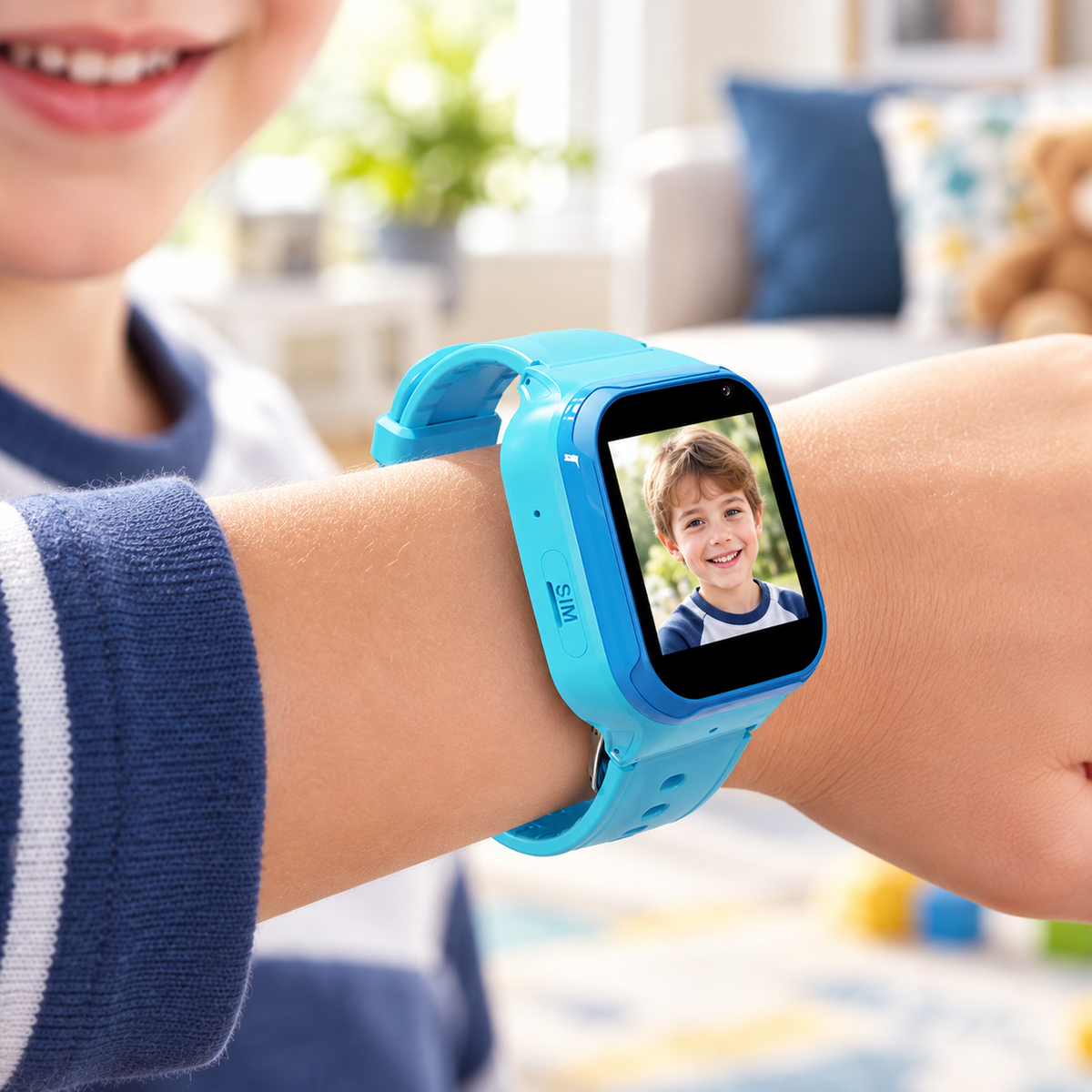 Kids Smart Watch GPS Tracker SOS Call Camera Phone Watch