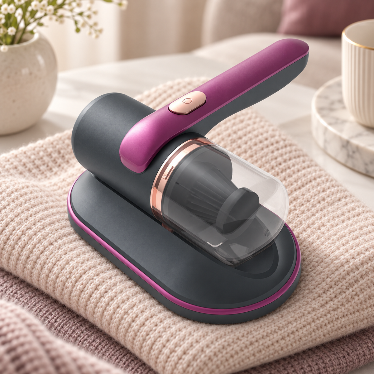 Cordless Dust Mite Vacuum UV Mattress Bed Cleaner