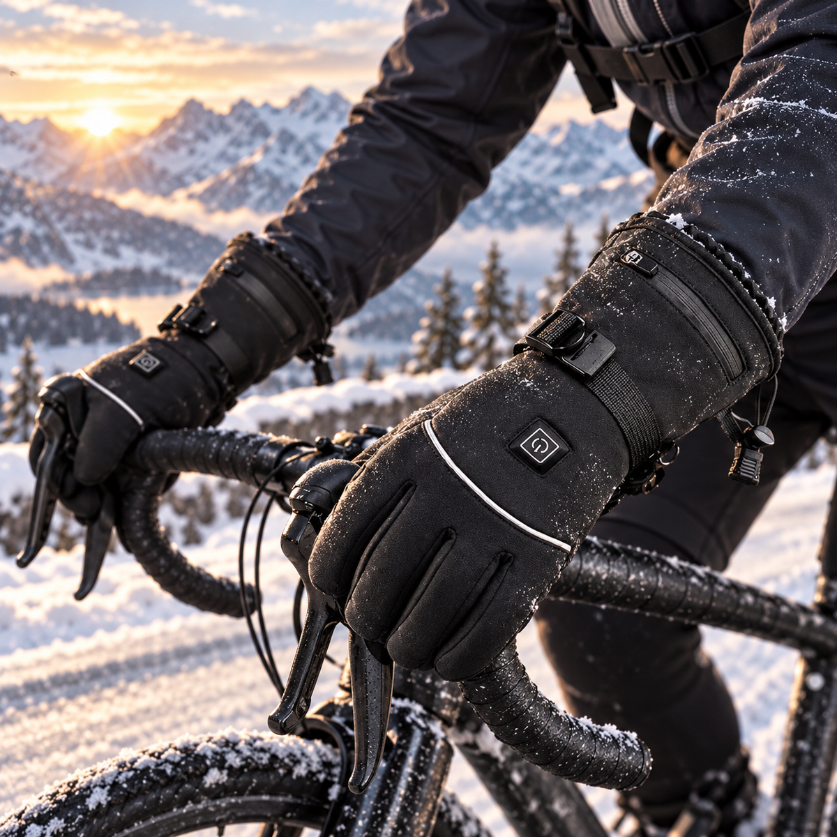 Heated Gloves Waterproof Rechargeable Thermal Winter Hand Warmers