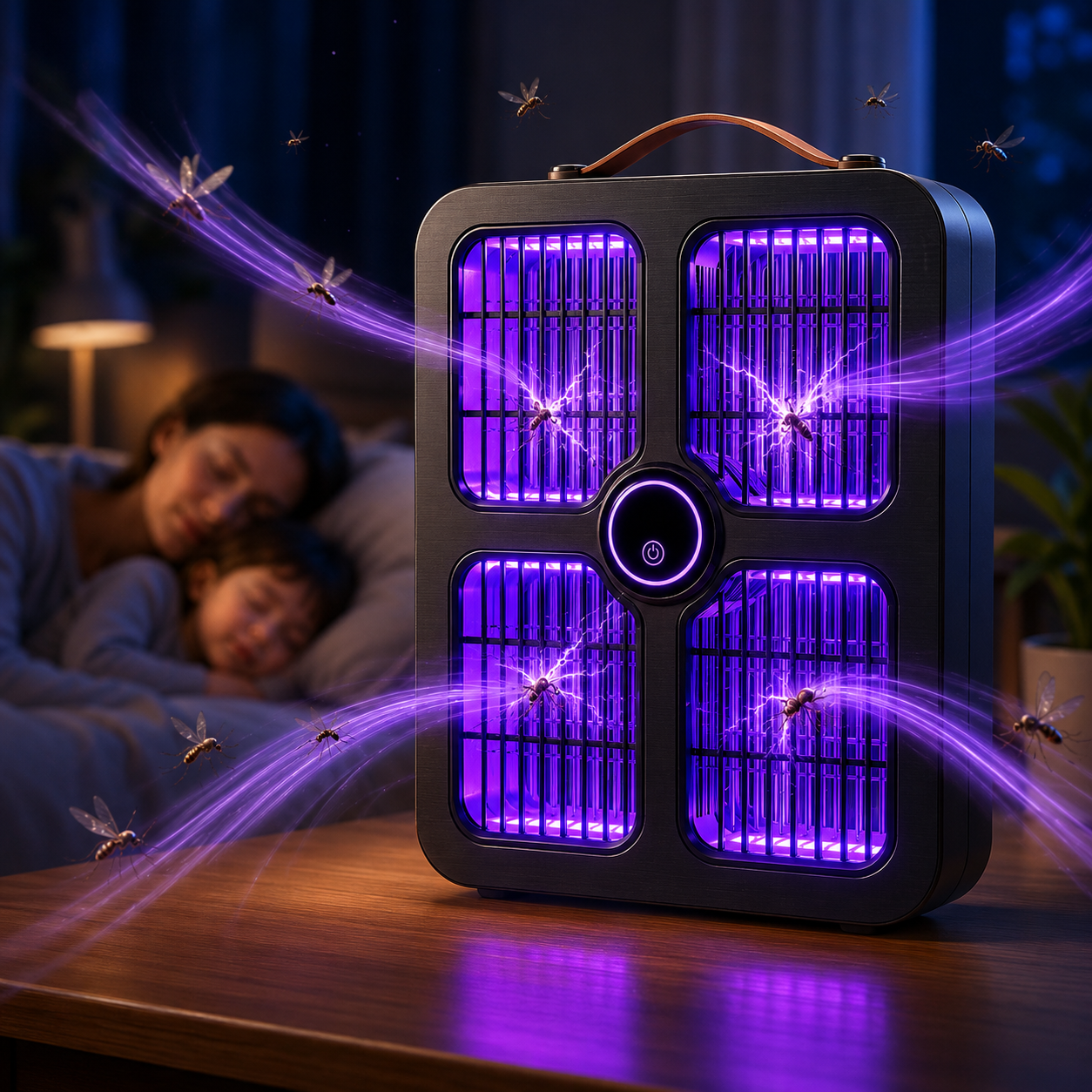 Mini Electric Mosquito Killer Lamp Insect Trap