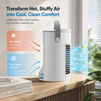 Mini Portable USB Evaporative Air Cooler Fan for Car Room