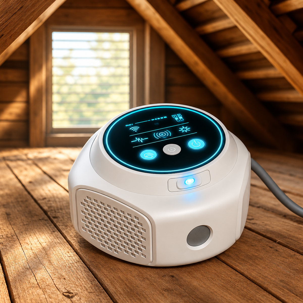 Ultrasonic Bat Repeller Plug In 360 Silent Attic Deterrent