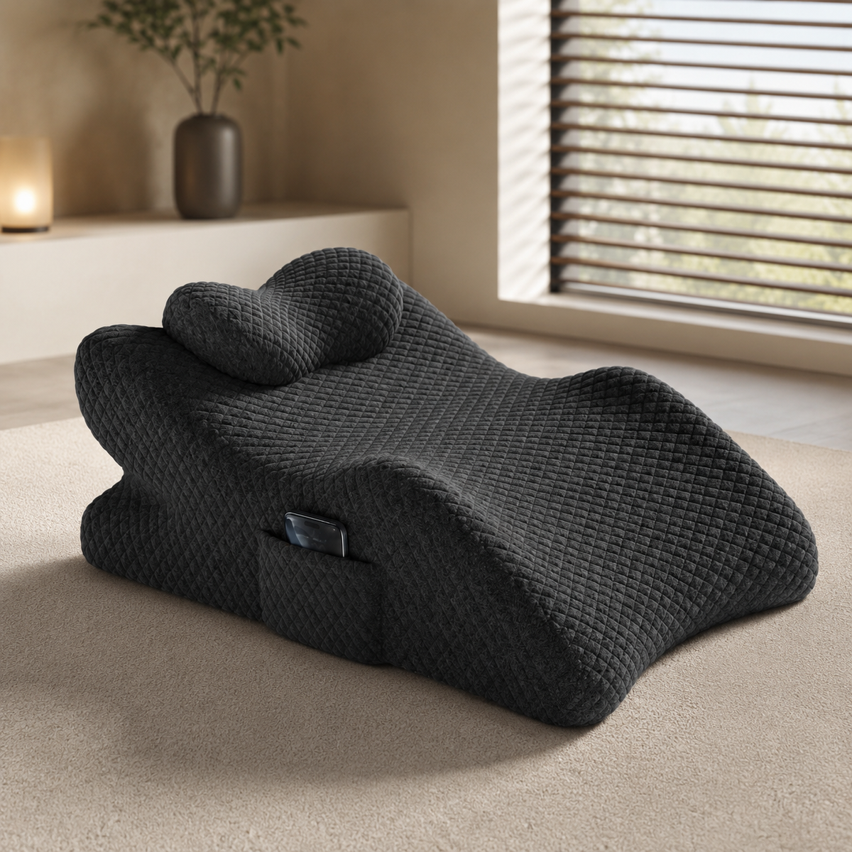 Multifunctional Ergonomic Lumbar & Lounging Support Pillow
