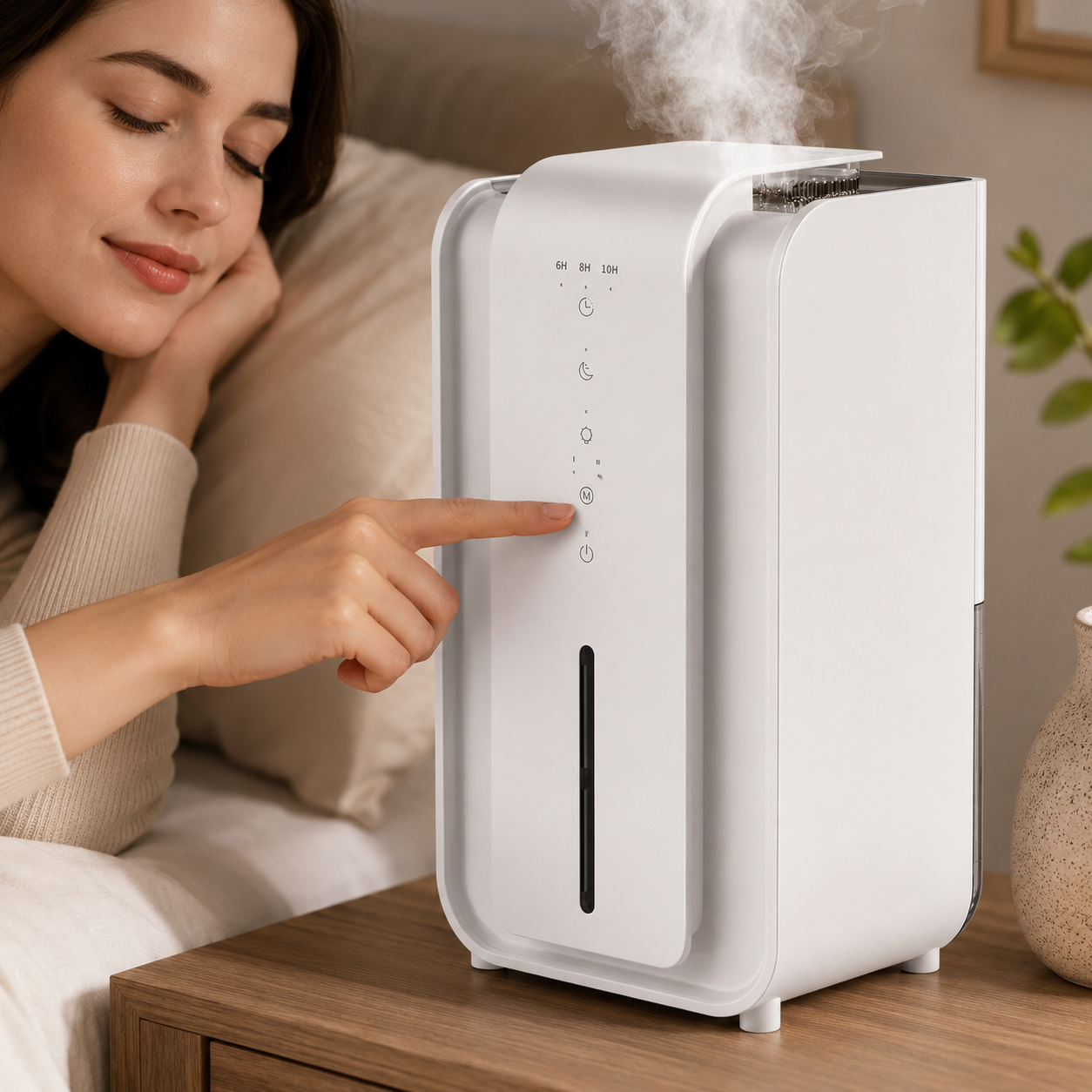 Negative Ion Dehumidifier, Home Air Dryer with Ioniser for Bedroom & Living Room