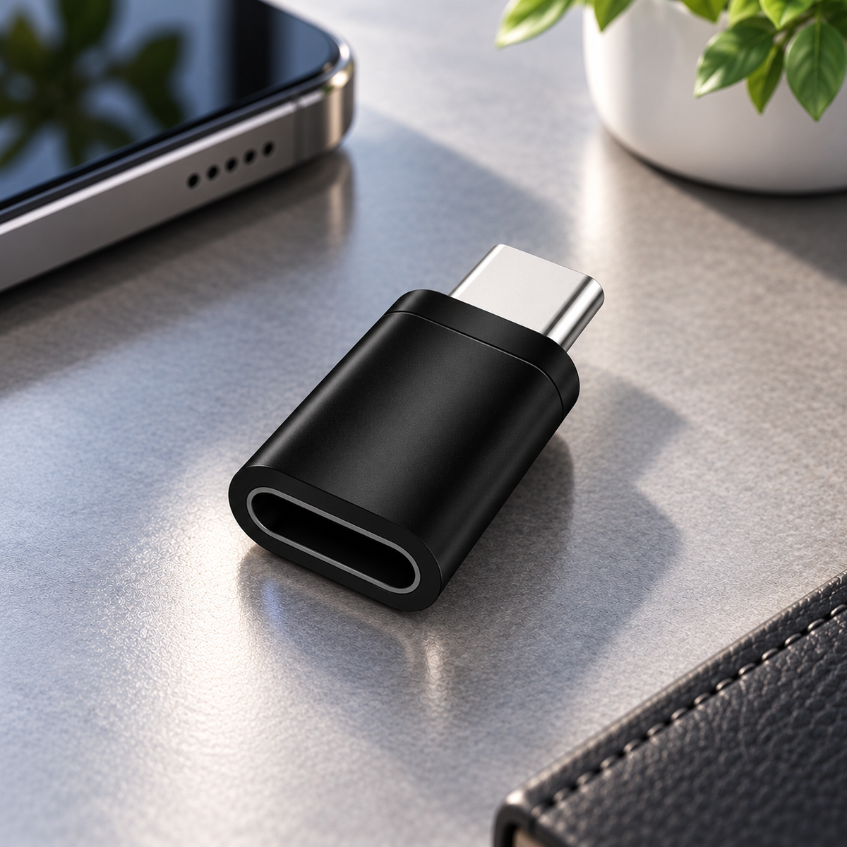 OTG Adapter Type C to USB 3.0 and Type C to iOS Connector