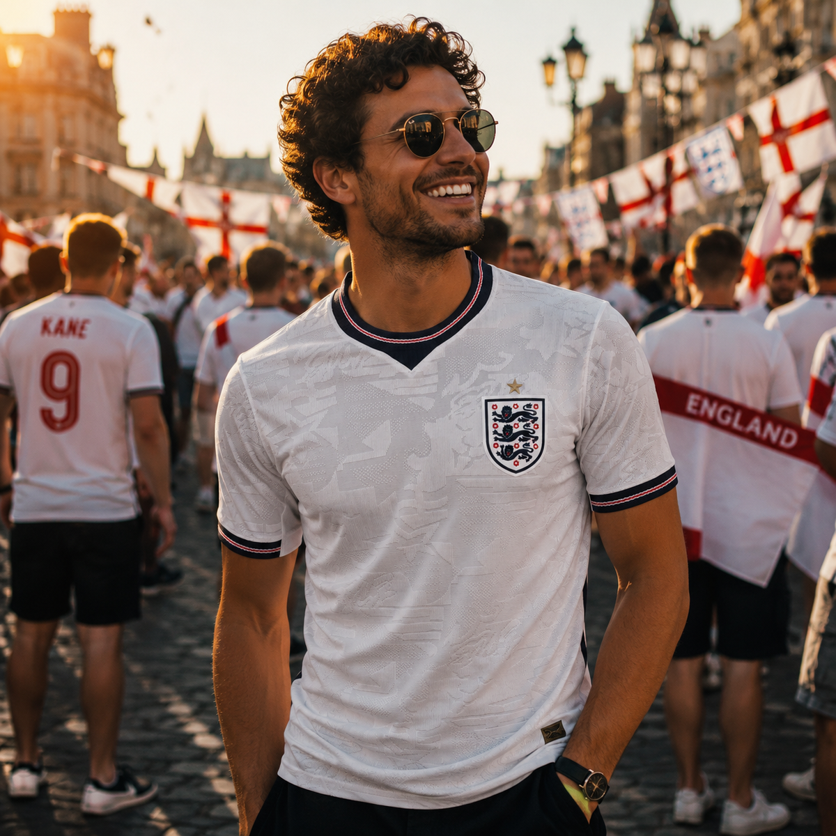 Men's England 2026 World Cup Football Jersey Shirt