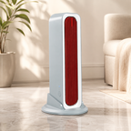 Bladeless Tower Fan, Rechargeable Oscillating Desktop & Wall-Mount Cooling Fan with Remote