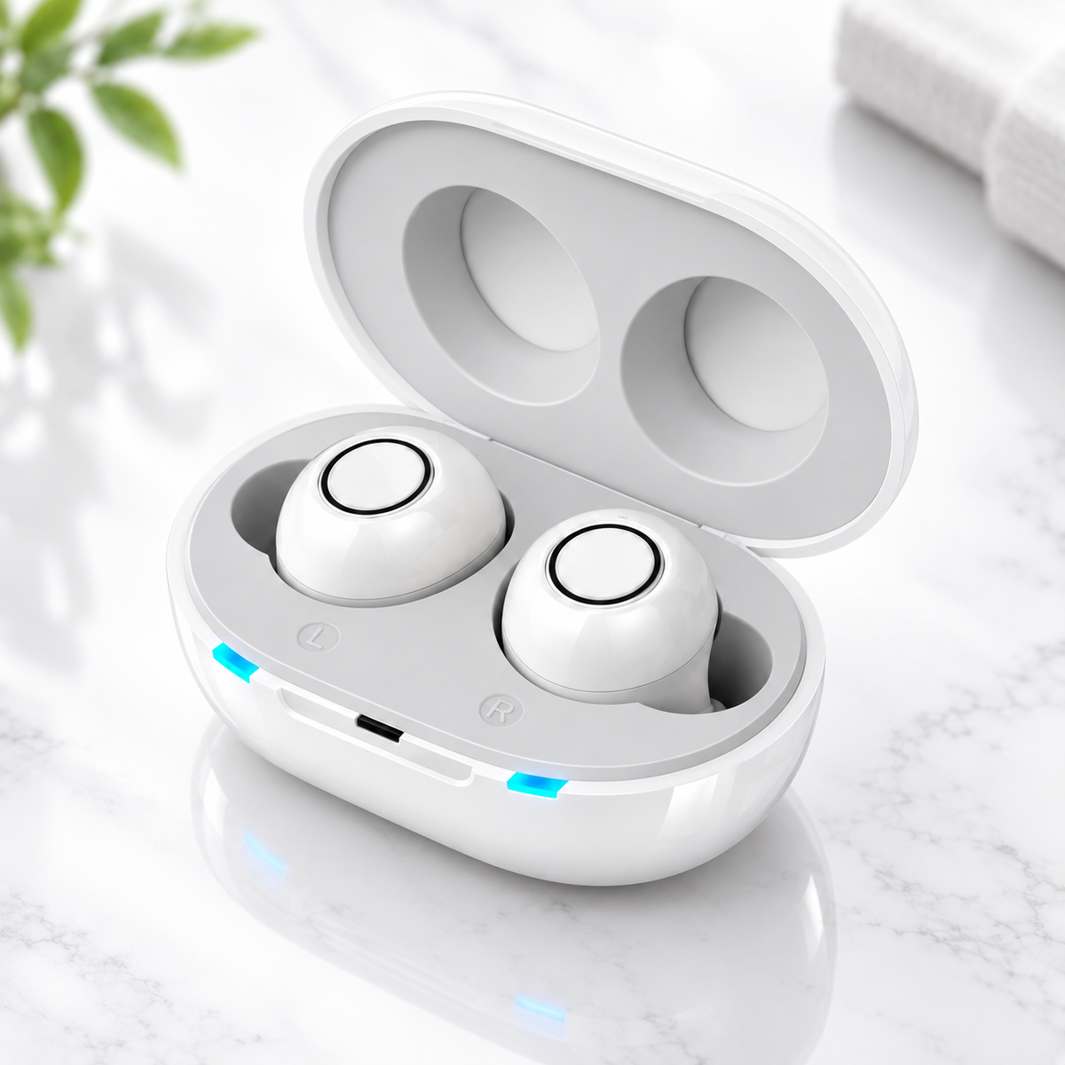 Rechargeable Bluetooth Hearing Aids In Ear with App Control
