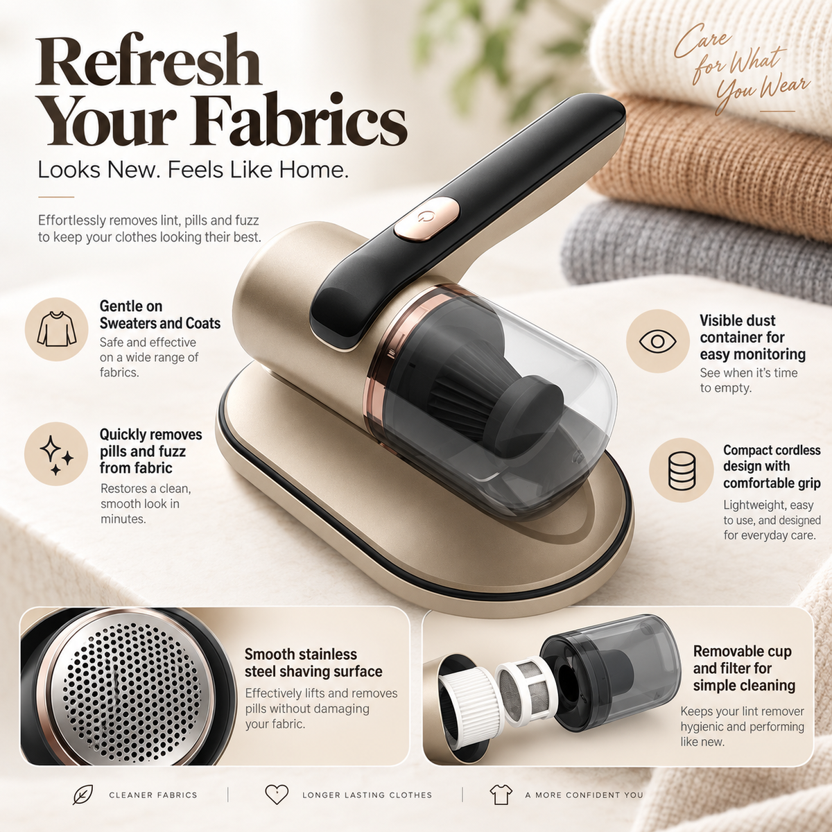 Cordless Dust Mite Vacuum UV Mattress Bed Cleaner