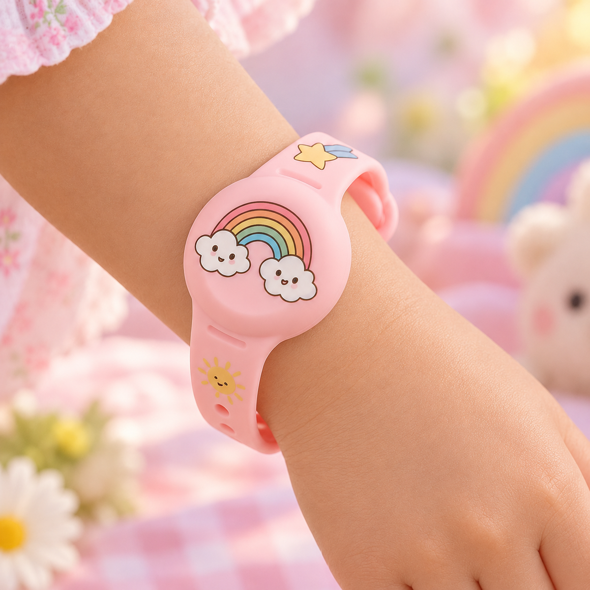 Kids GPS Tracker Wristband Silicone Location Watch