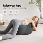 Ergonomic Memory Foam Reading & Lounging Wedge Pillow
