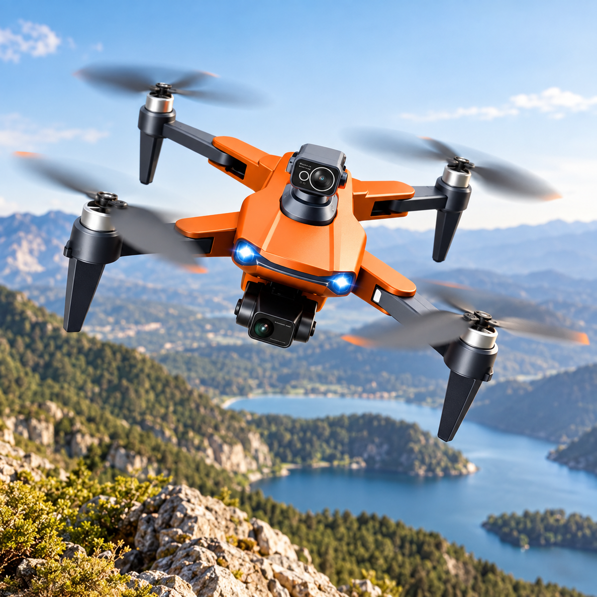 Pro Drone 8K HD Dual Camera GPS Brushless Motors