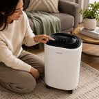 Dehumidifier with Air Purifier, Portable Moisture Absorber for Home, Kitchen & Bedroom