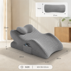Multifunctional Ergonomic Lumbar & Lounging Support Pillow