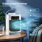 Mini Portable USB Evaporative Air Cooler Fan for Car Room