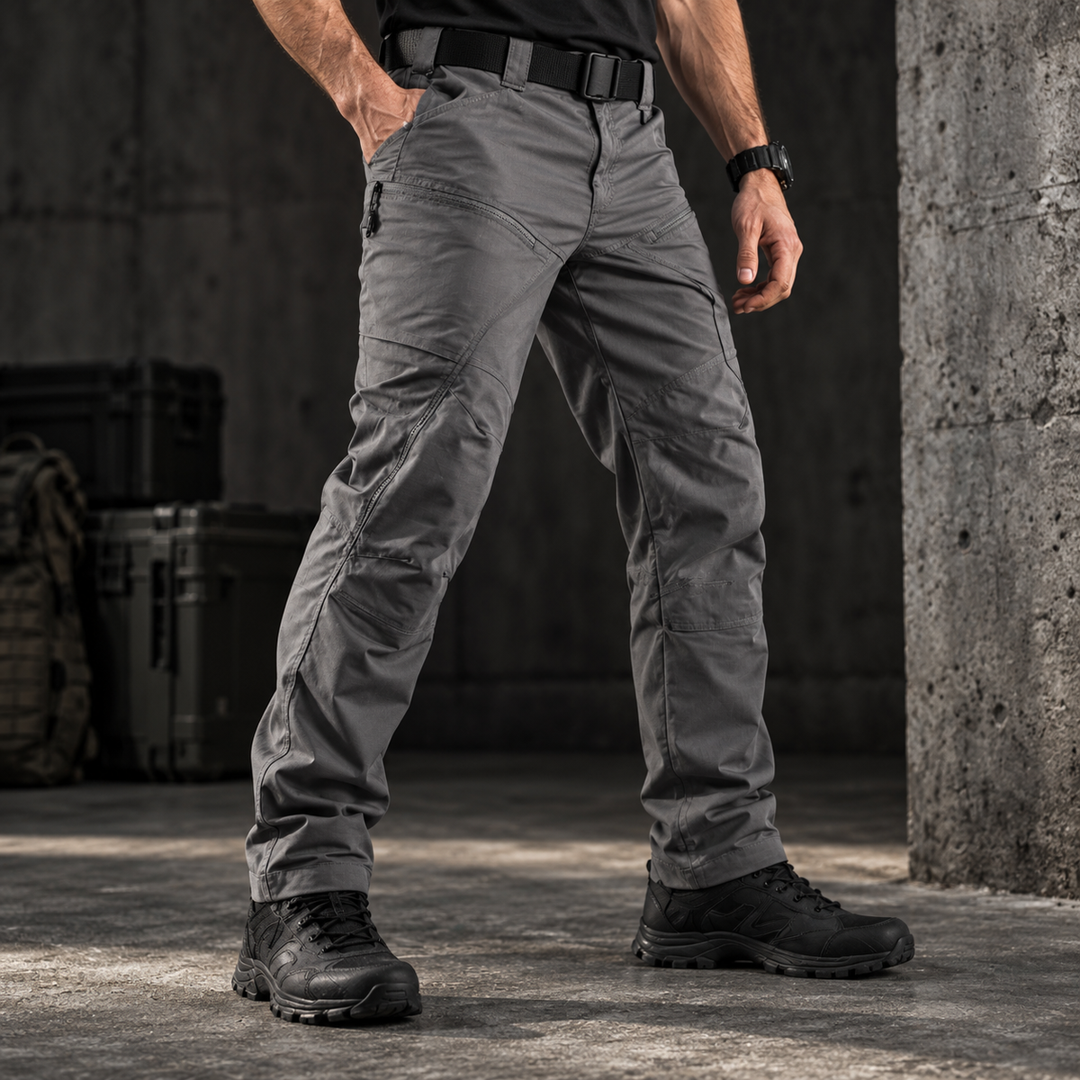 Tactical Waterproof Cargo Trousers Ripstop Quick Dry Multi Pocket