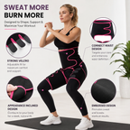 Hip & Thigh Support Wrap – Adjustable Compression Trainer Belt
