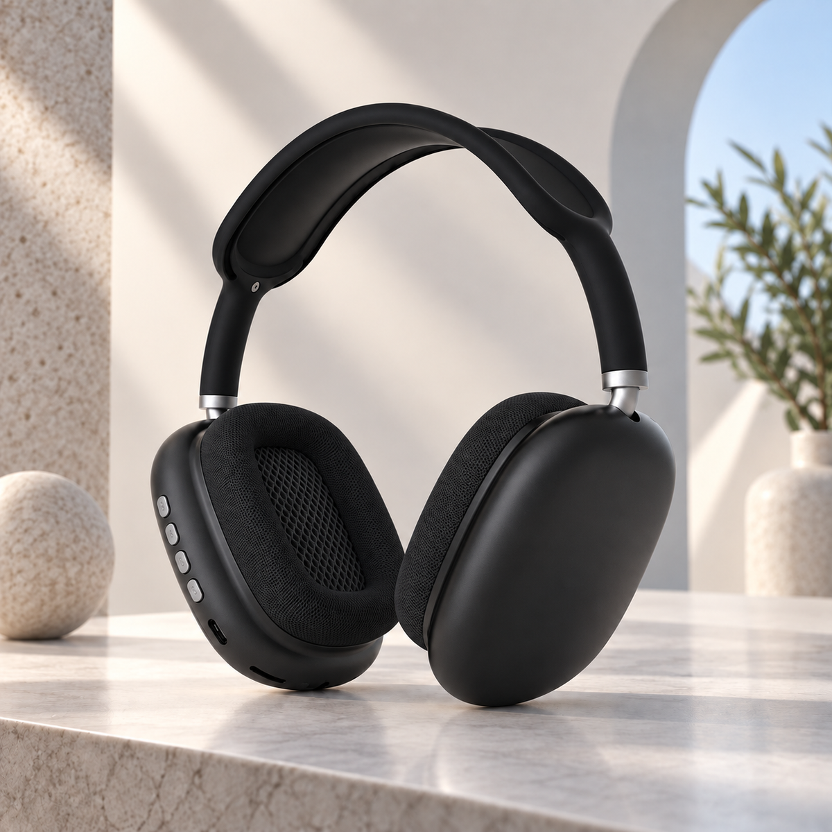 Wireless Bluetooth Headphones Noise Cancelling 40hr Over Ear