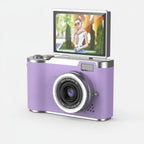 4K Digital Camera with Flip Screen 48MP Compact Vlogging Camera