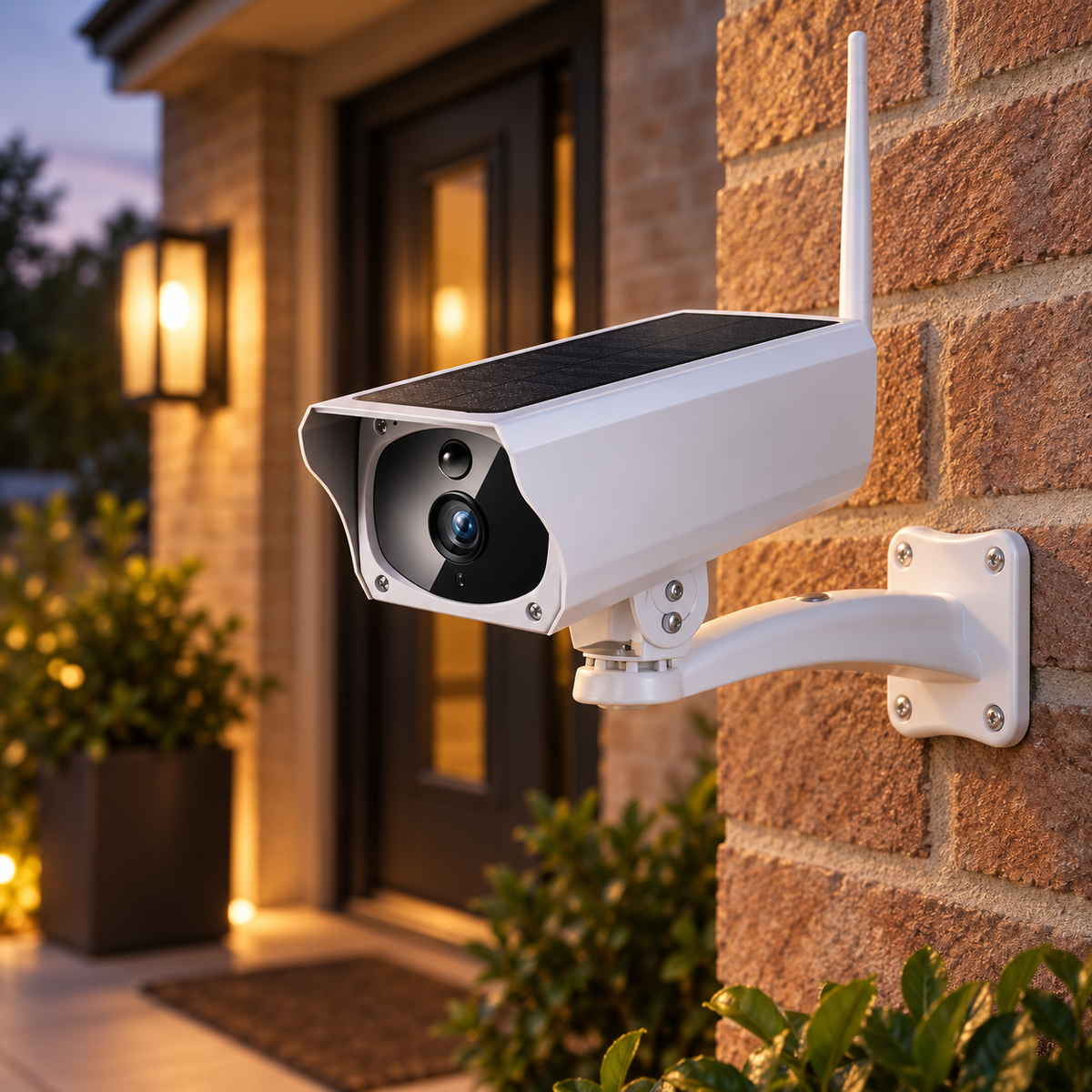 Wireless Solar Security Camera Night Vision Motion Detection