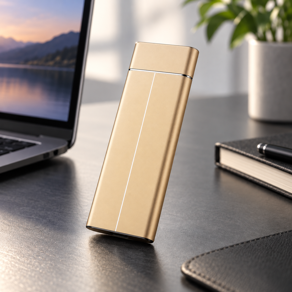 Portable SSD External Hard Drive USB C for MacBook Laptop Phone