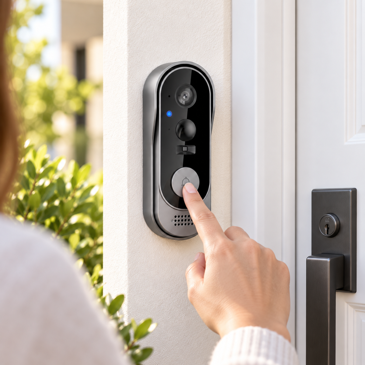 Wireless Video Doorbell Easy Install No Subscription