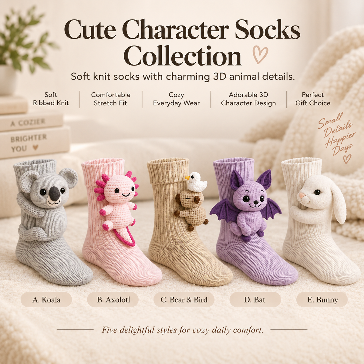 Non-Slip Plush Winter Slipper Socks Unisex House Socks