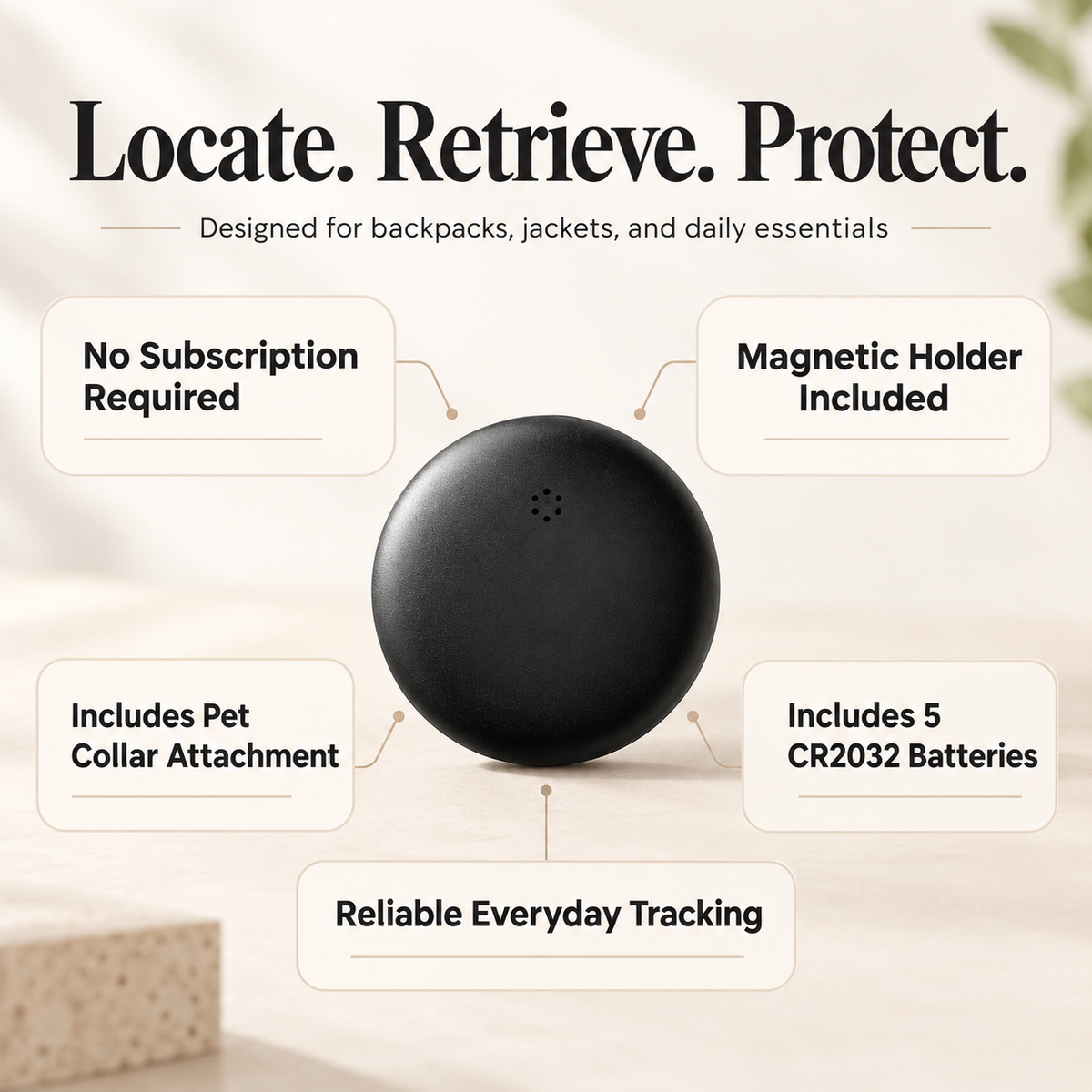 GPS Tracker for Kids Waterproof Real Time No Subscription
