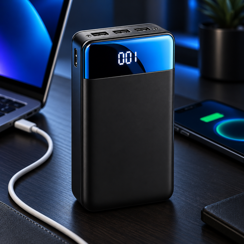 100000mAh Power Bank Fast Charging for Phones Tablets Laptops