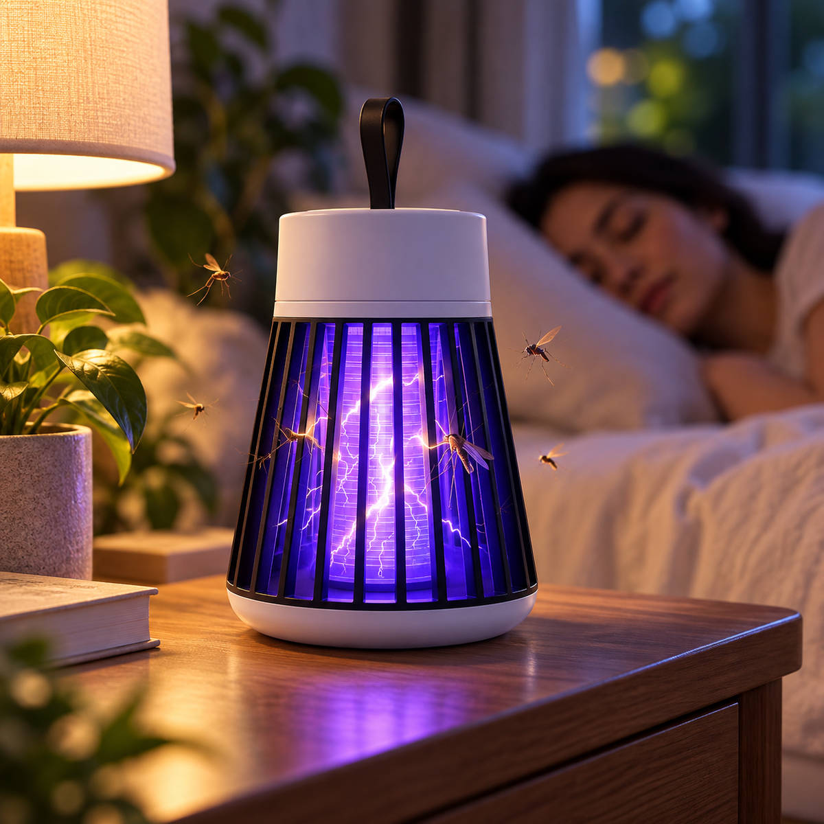 Mosquito Killer Lamp 2 Pack UV Insect Trap Indoor Outdoor