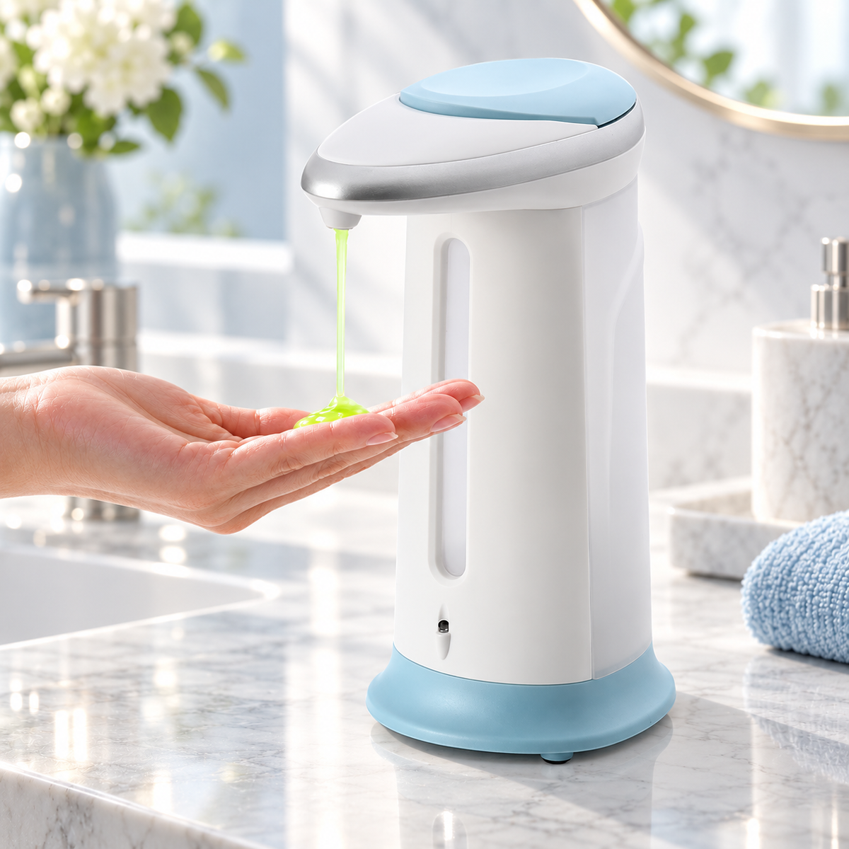 Automatic Soap Dispenser Touchless Infrared Sensor 400ml