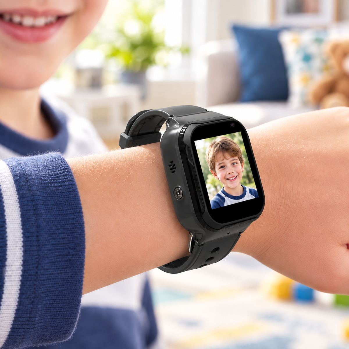 Kids Smart Watch GPS Tracker SOS Call Camera Phone Watch