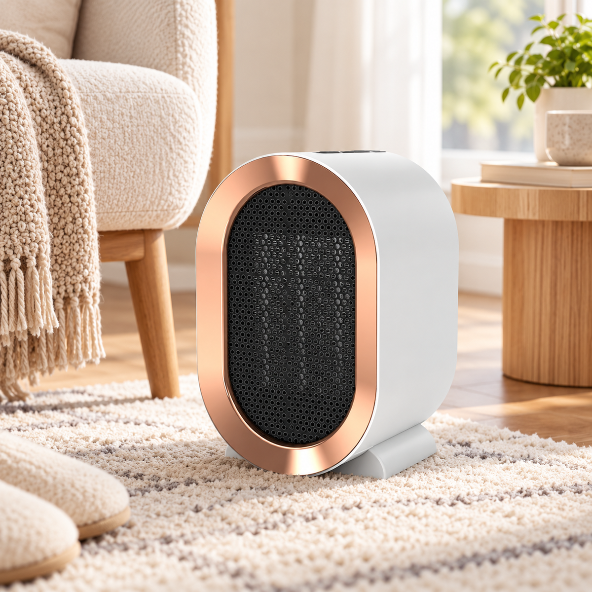 Small Portable Electric Space Heater Energy Efficient