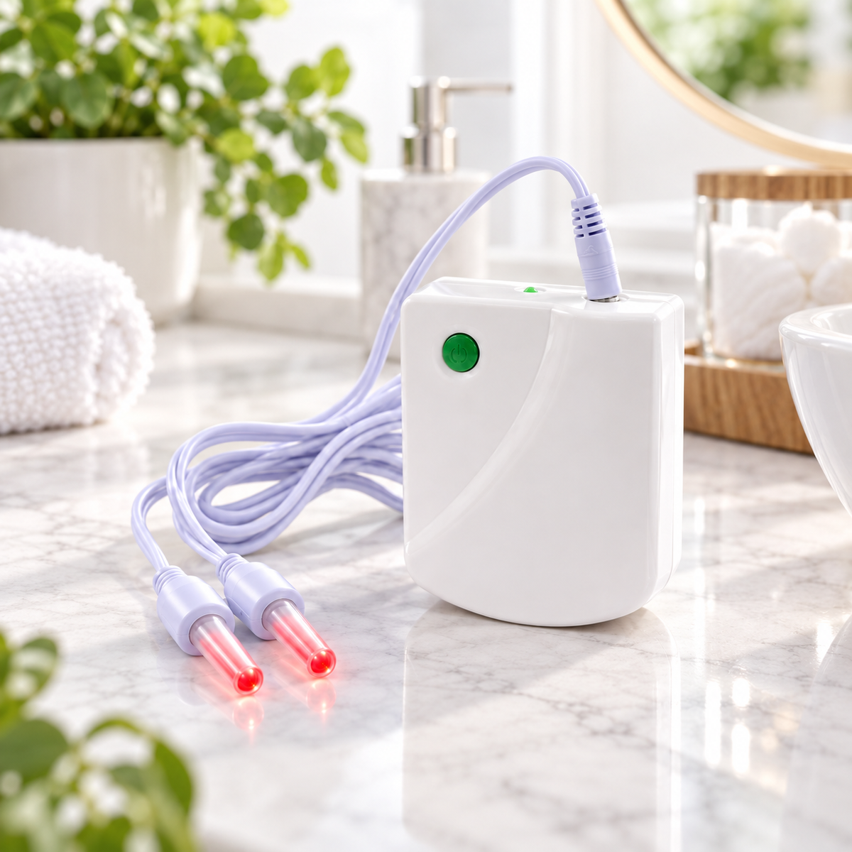 Infrared Rhinitis Relief Device Red Light Nasal Therapy at Home