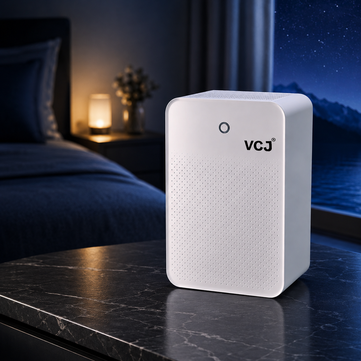 Dehumidifier with Air Purifier, Portable Moisture Absorber for Home, Kitchen & Bedroom