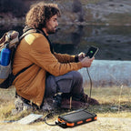 Solar Portable Power Bank Charger Mobile Phone Battery Pack
