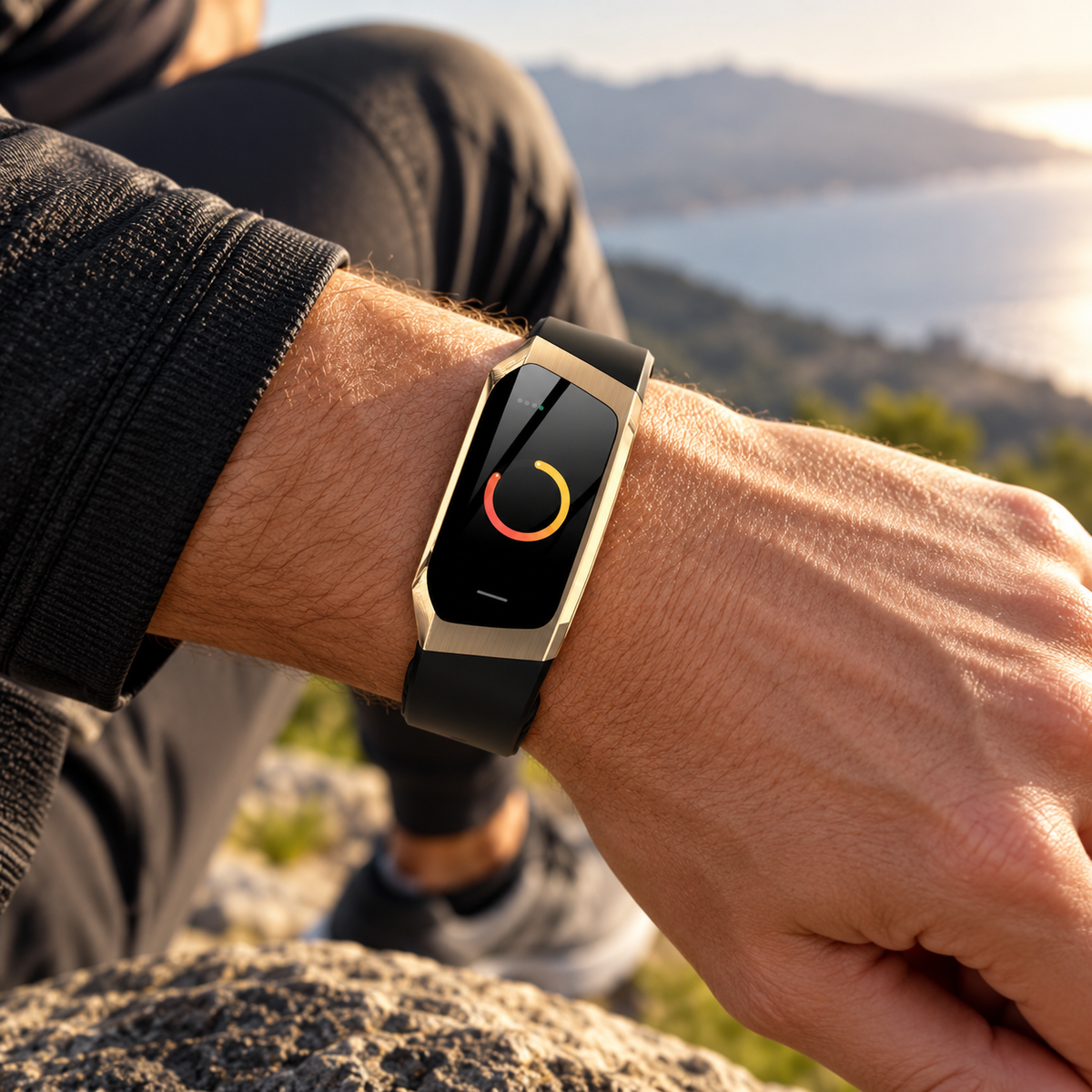 Blood Pressure Smart Watch Heart Rate Fitness Tracker