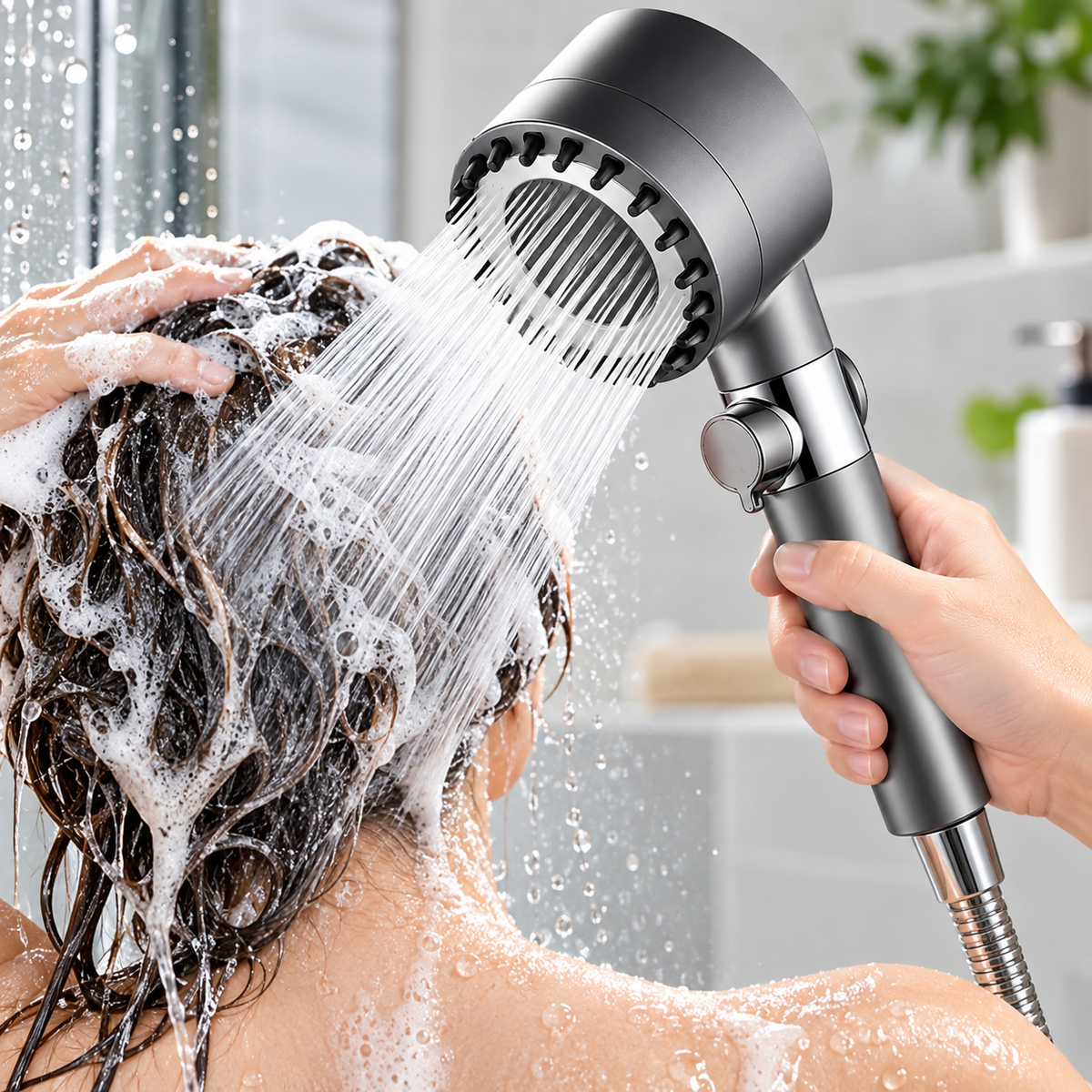 High Pressure Shower Head Water Saving Filtered Spa Showerhead