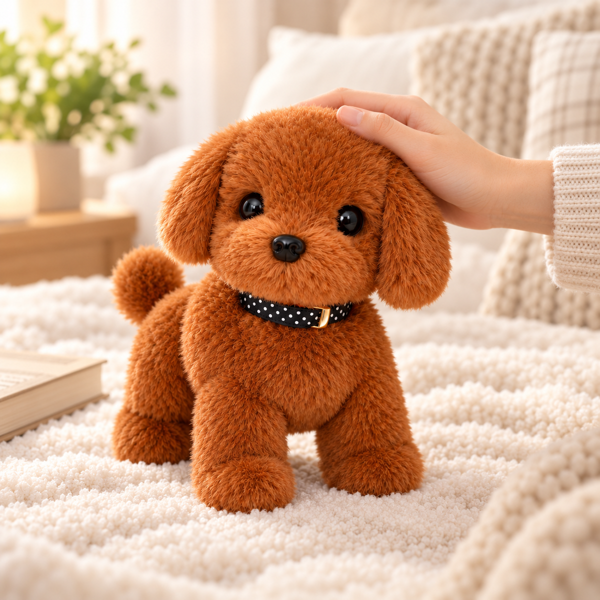 Interactive Robot Puppy Toy with Movement for Kids