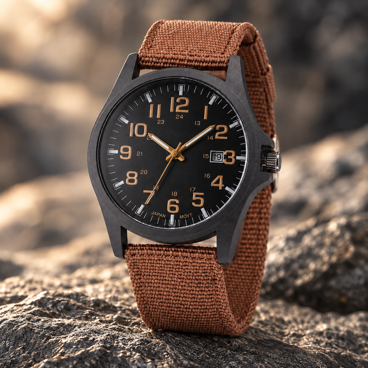 Military Wristwatch Luminous Waterproof Shockproof Tactical Watch