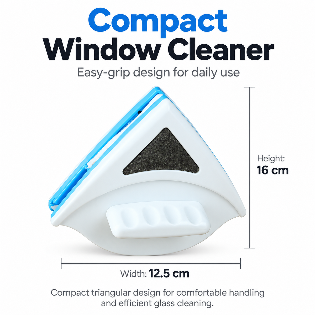 Magnetic Window Cleaner Double Sided for Double Glazing 3-8mm