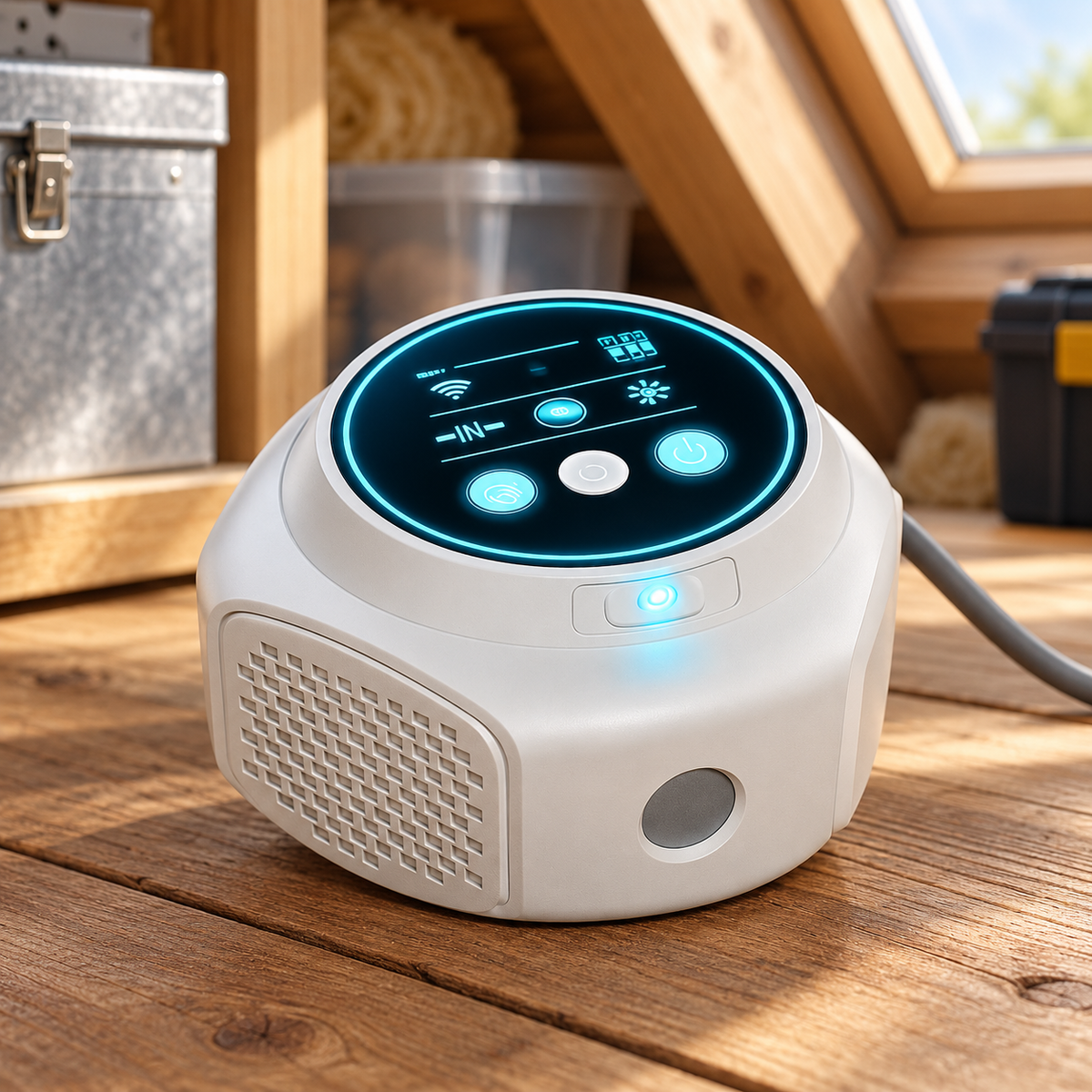 Ultrasonic Bat Repeller Plug In 360 Silent Attic Deterrent
