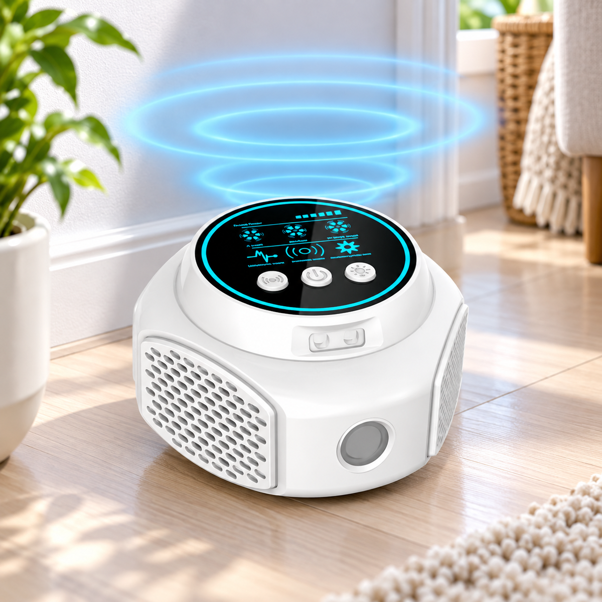 Ultrasonic Spider Repeller Plug In Chemical Free Pest Deterrent