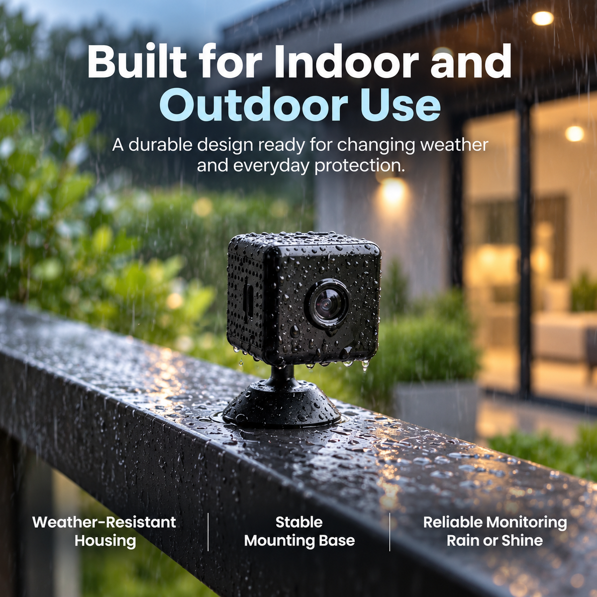 1080P Wireless WiFi Security Camera Mini Indoor Outdoor Night