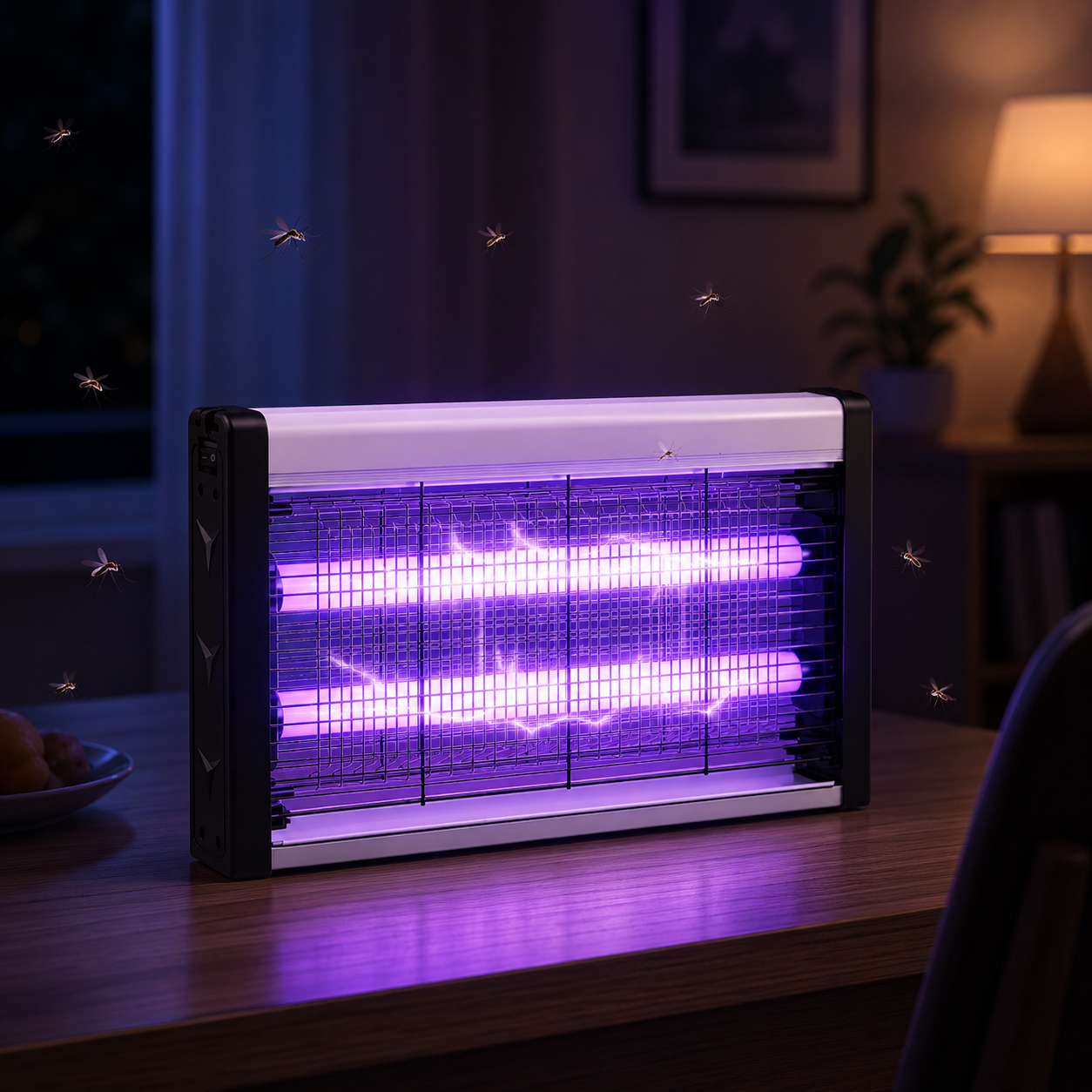 UV Electric Mosquito Killer Lamp Indoor Bug Zapper Fly Trap