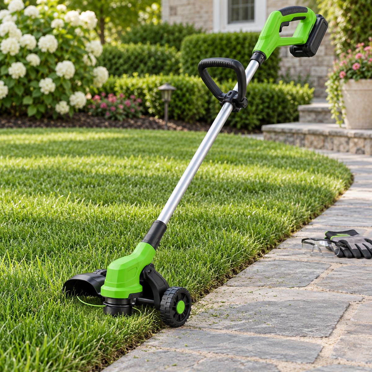 24V Cordless Grass Trimmer 4 in 1 Battery Strimmer