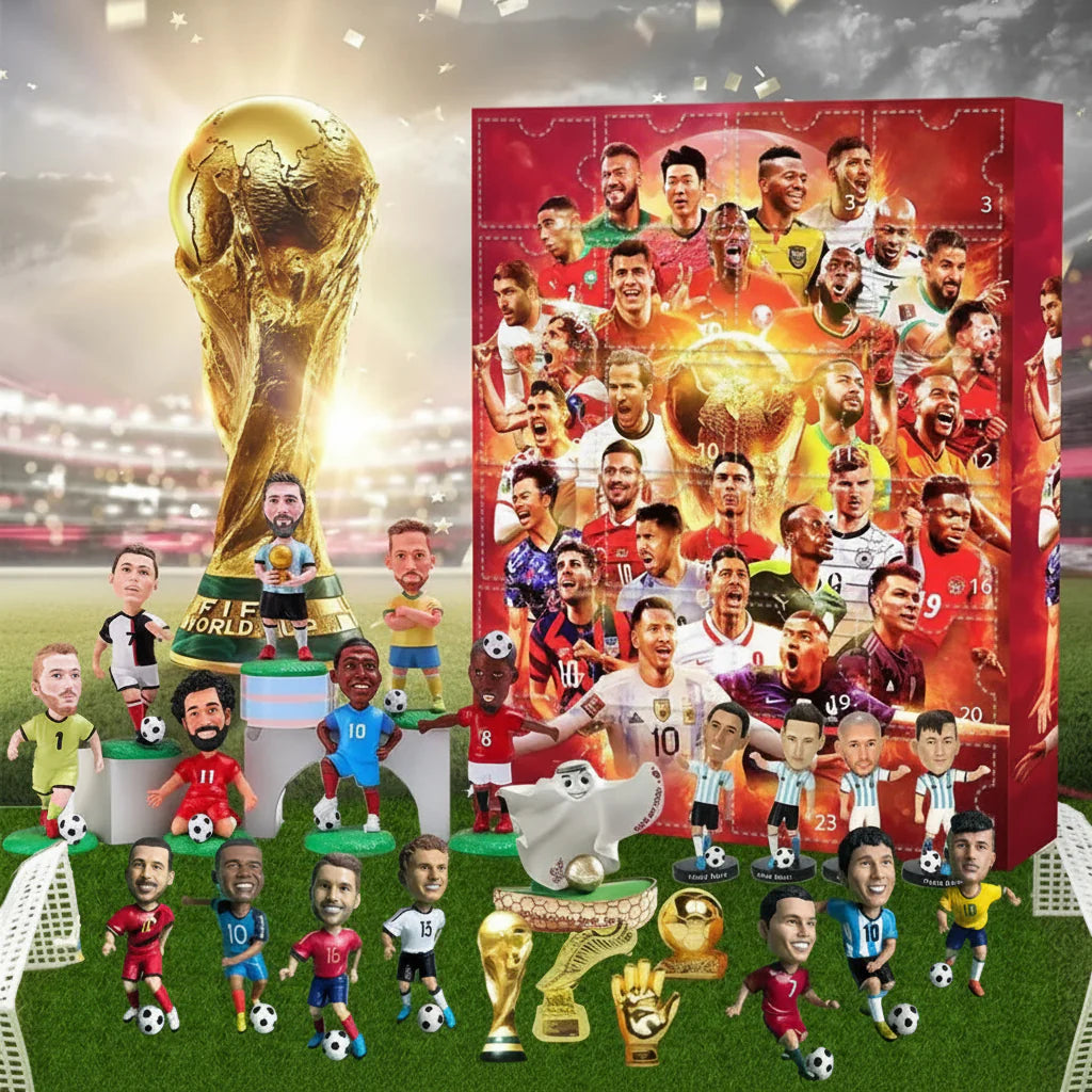 Advent Calendar Football World Cup Countdown Gift Set