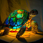 Animal Table Lamp Stained Glass Table Lamp Vintage Style