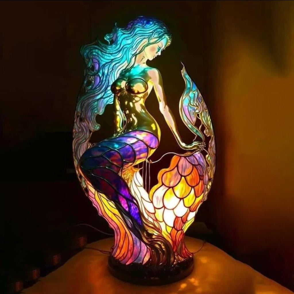 Animal Table Lamp Stained Glass Table Lamp Vintage Style